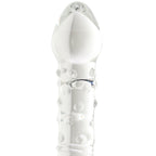 Clarity Celestial Bliss Swirly Glass Dildo
