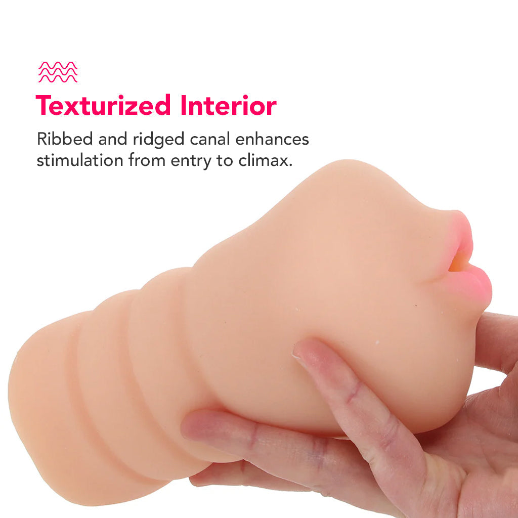 Deep Throat Cocksucker Mega Stroker