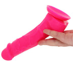Small Silicone Colours Dildo in Pink