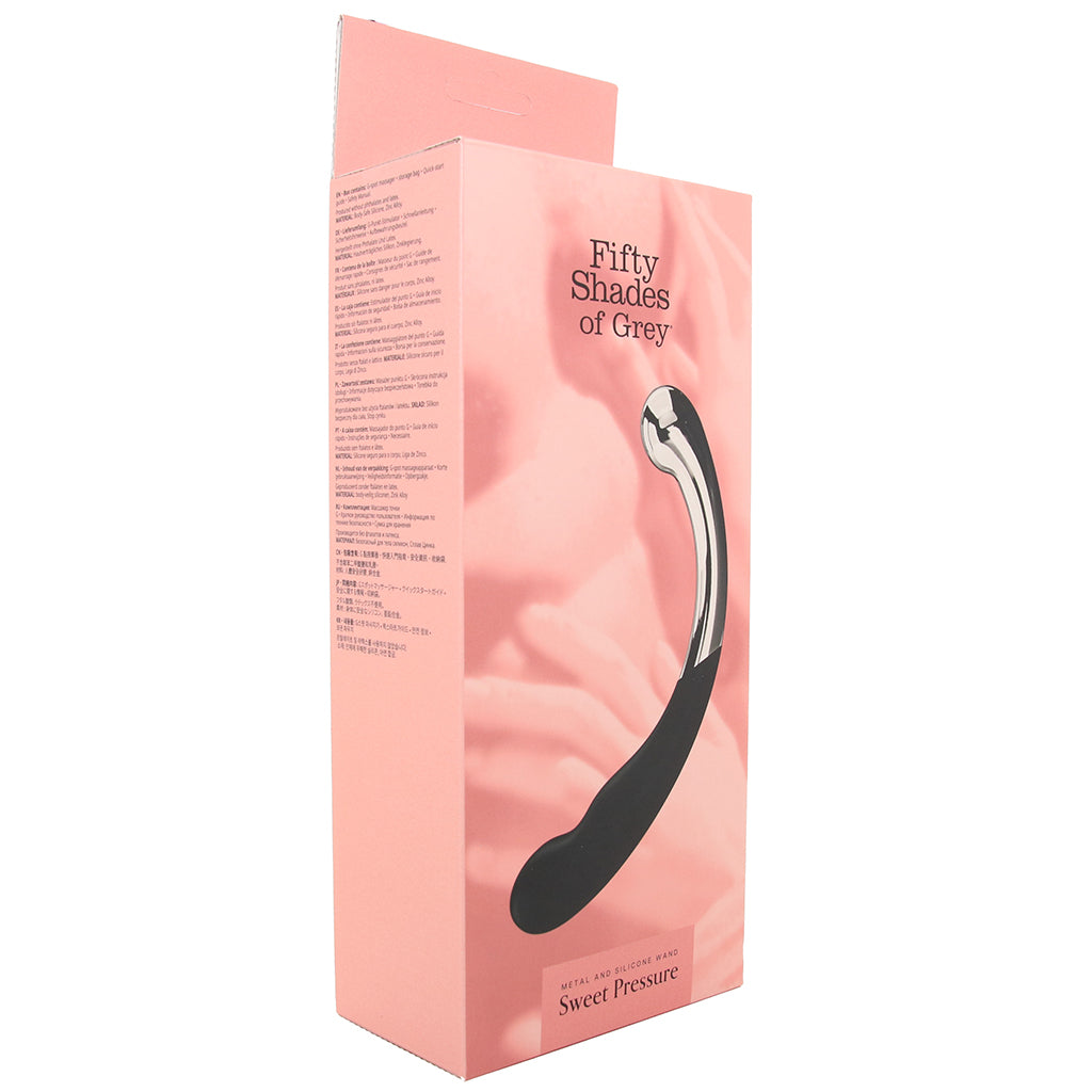 Sweet Pressure Metal & Silicone G-Spot Wand