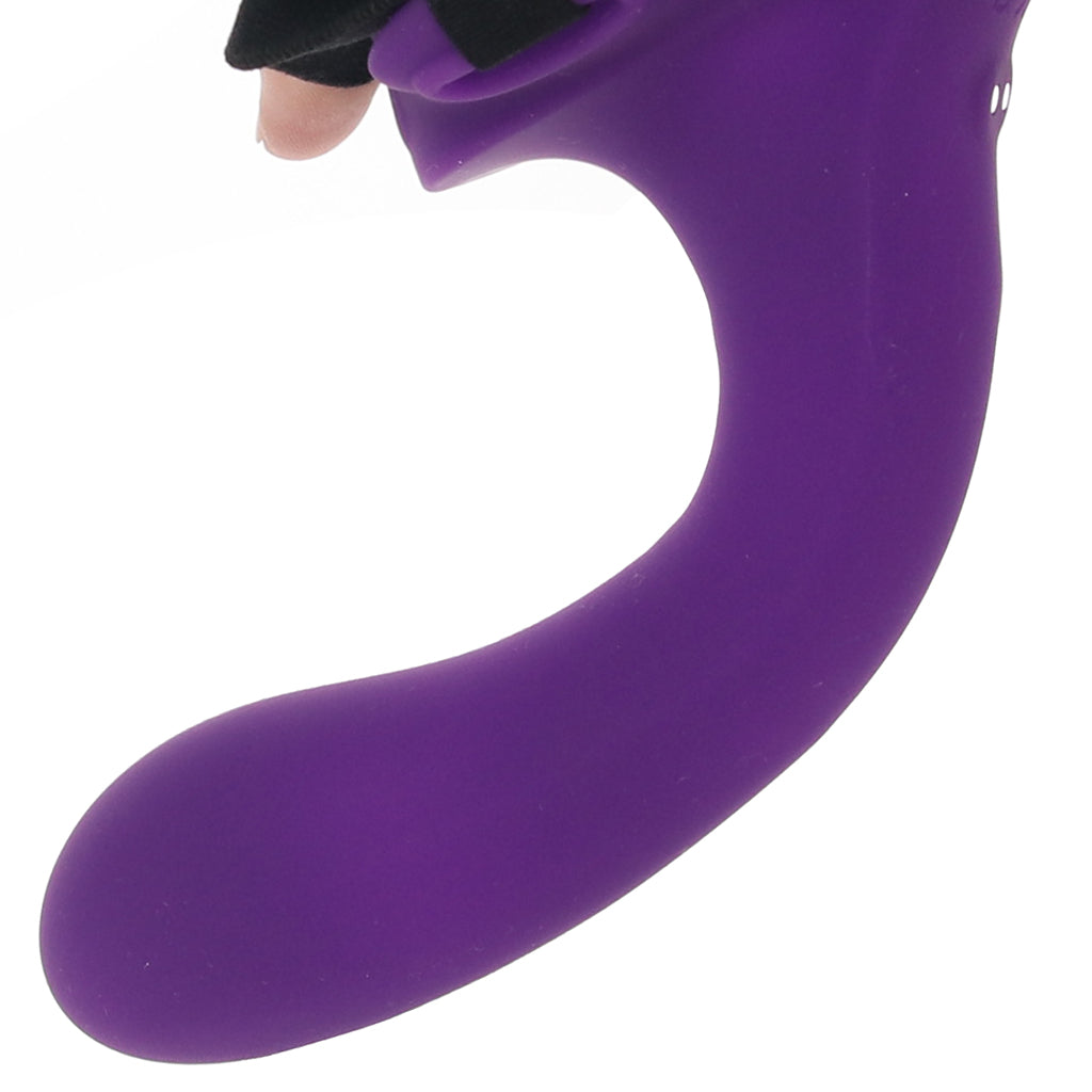 Together Lock-In Vibrating Strap-On Set
