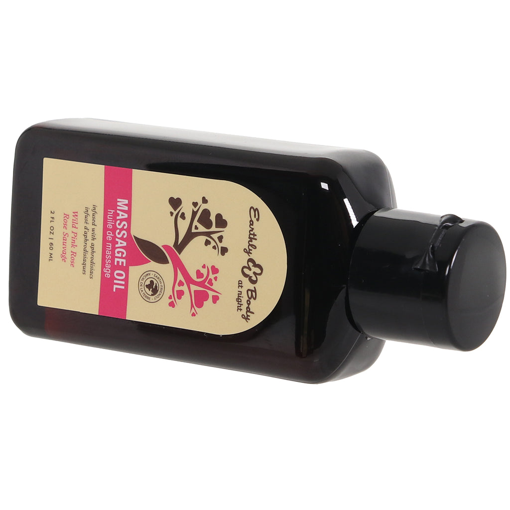 At Night Massage Oil 2oz/60ml in Wild Pink Rose