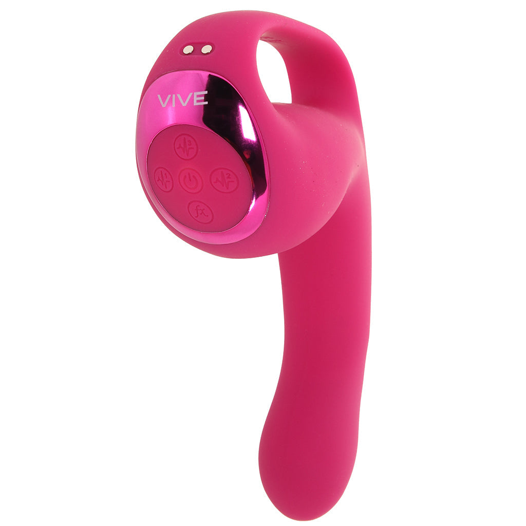 Riko Triple Thumping Finger Motion Vibe in Pink