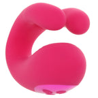 Vive Yoko Triple-Action Dual Prong Vibe in Pink