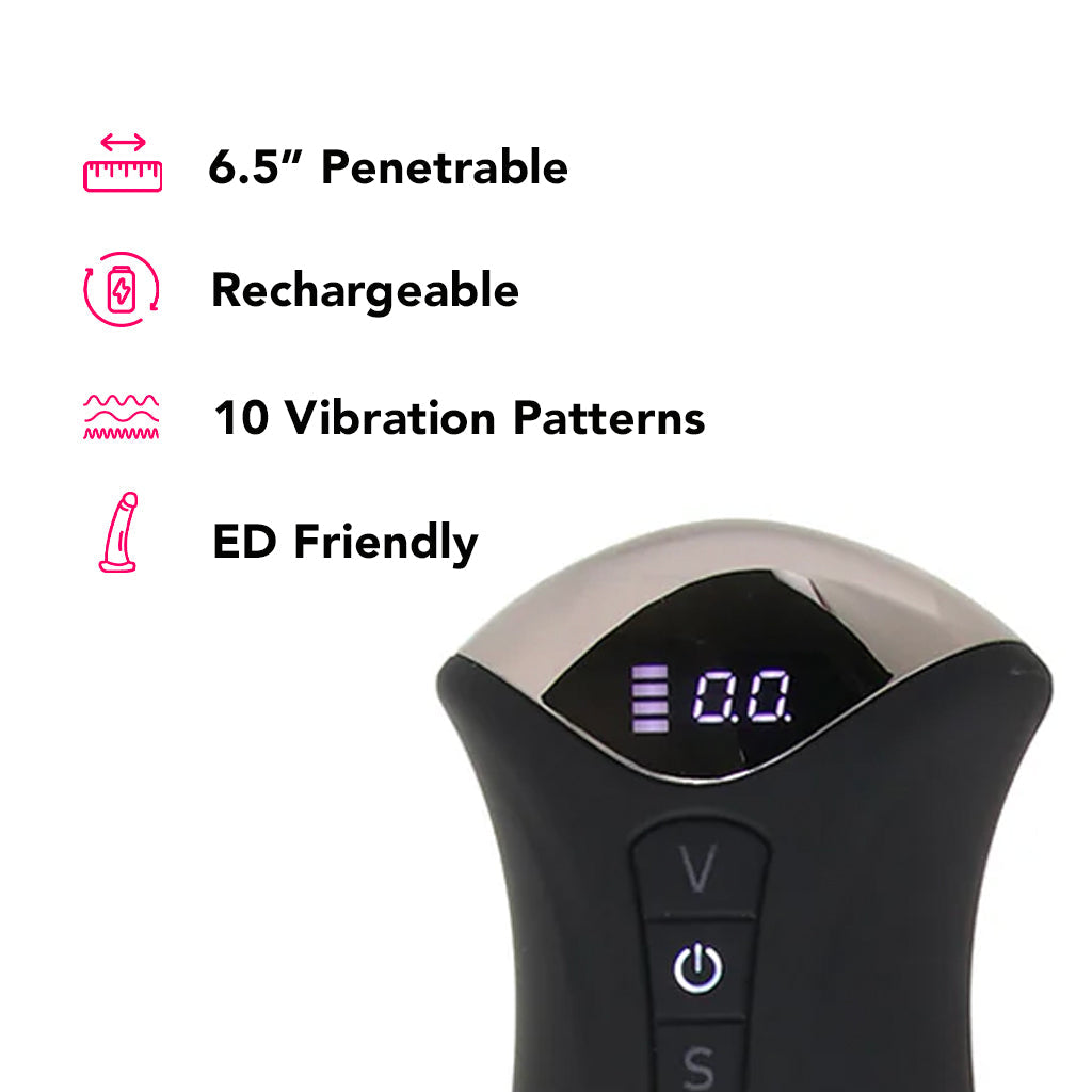 PDX Elite Fap-O-Matic Pro XL Suction Stroker in Brown