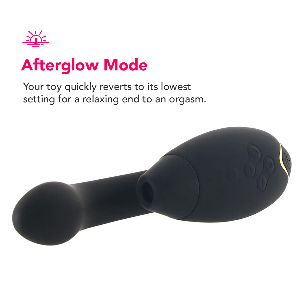 Womanizer Duo 2 Clitoral & G-Spot Stimulator in Black