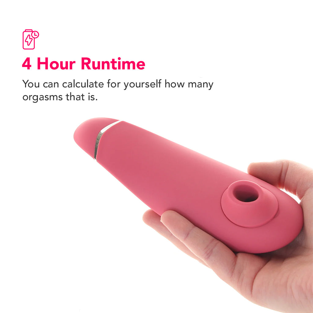 Womanizer Premium 2 Pleasure Air Stimulator in Raspberry