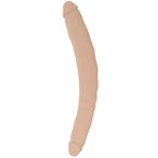 Silicone Studs Bend & Hold 12 Inch Dildo in Light
