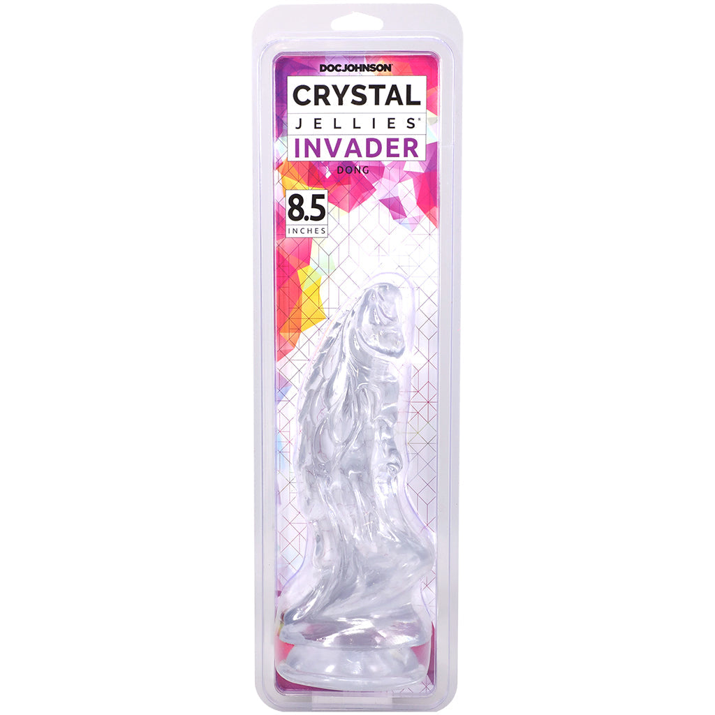 Crystal Jellies 8.5 Inch Invader Dildo