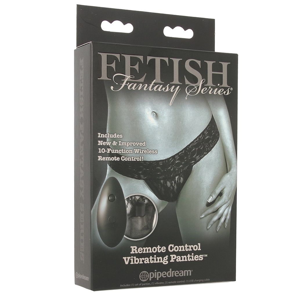 Fetish Fantasy Ltd Remote Panties in Black