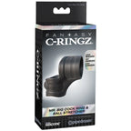 Mr. Big Cock Ring & Ball Stretcher in Black