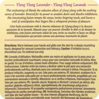 At Night Massage Oil 8.4oz/250ml in Ylang-Ylang Lavender
