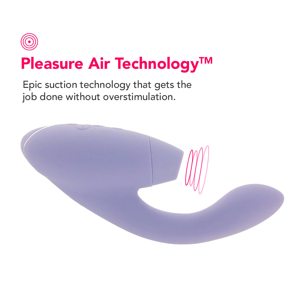Womanizer Duo 2 Clitoral & G-Spot Stimulator in Lilac