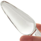 Clarity Utopian Floret Glass Butt Plug