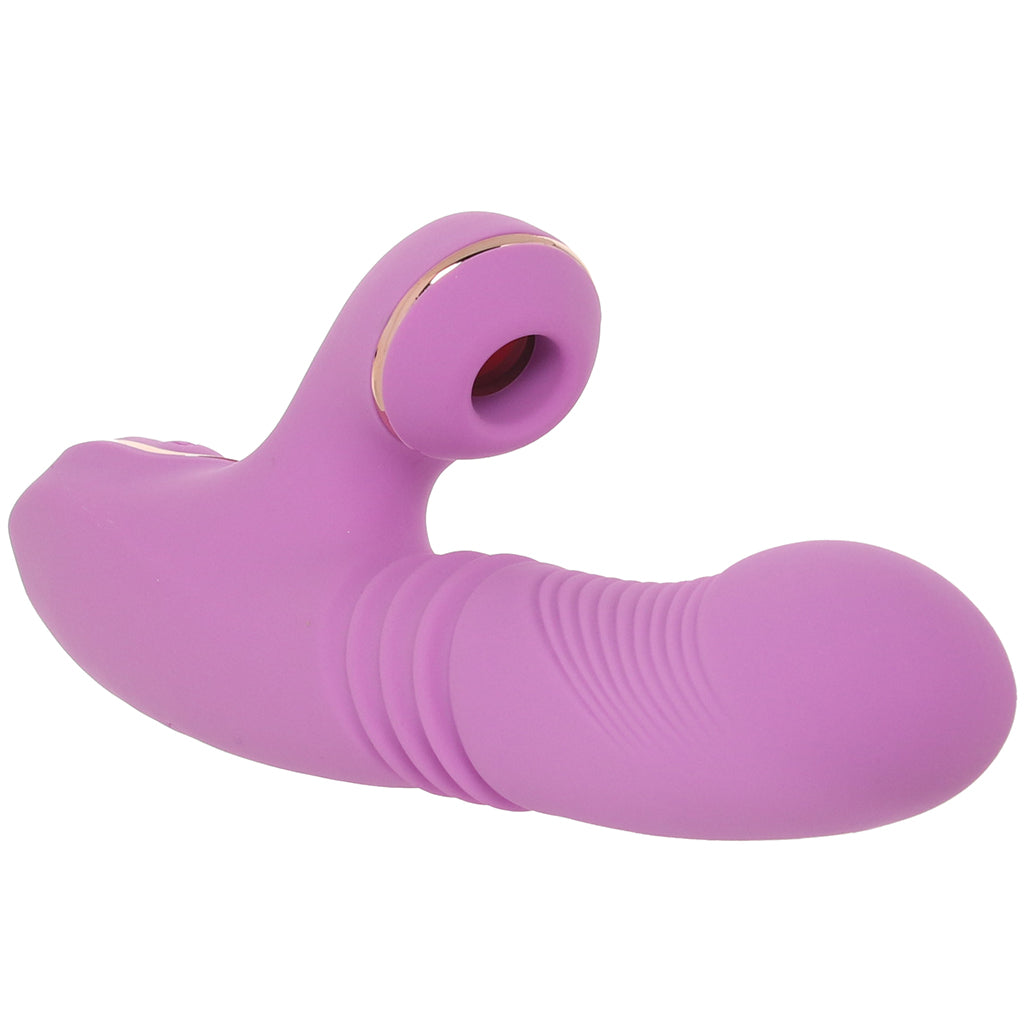 Shegasm Pro-Thrust Suction Rabbit in Pink