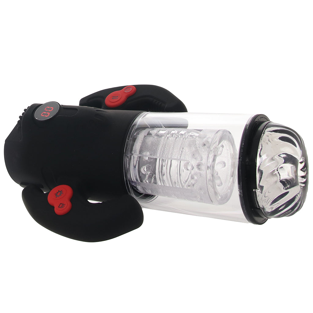 Jock Turbo Max Spinning, Thrusting & Sucking Masturbator