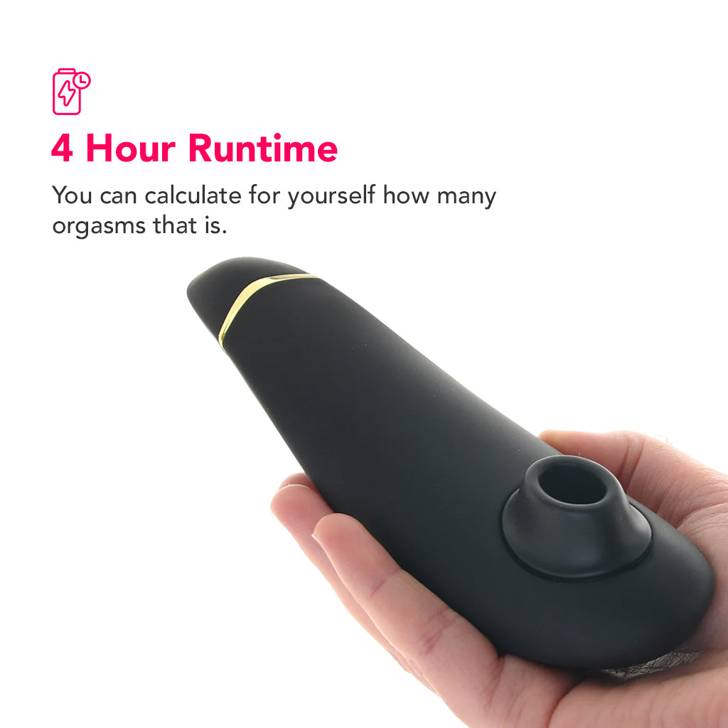 Womanizer Premium 2 Pleasure Air Stimulator in Black