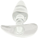 Clarity Utopian Floret Glass Butt Plug