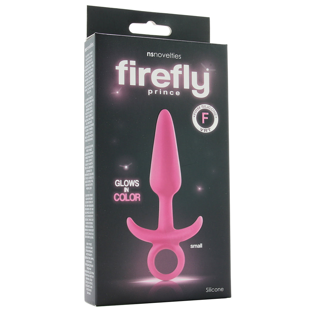 Firefly Prince Small Butt Plug in Glowing Pink