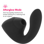 Womanizer Next Duo Clitoral Suction & G-Spot Vibe in Black