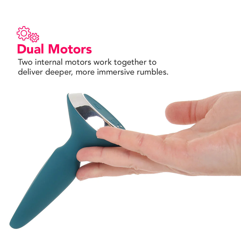 Satisfyer Plug-ilicious 1 Anal Vibe in Petrol