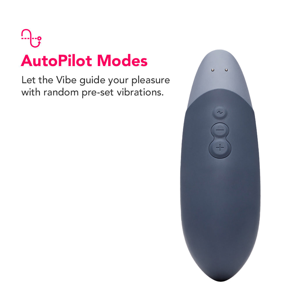 Womanizer UltraWave Lay-On Vibe in Dark Blue