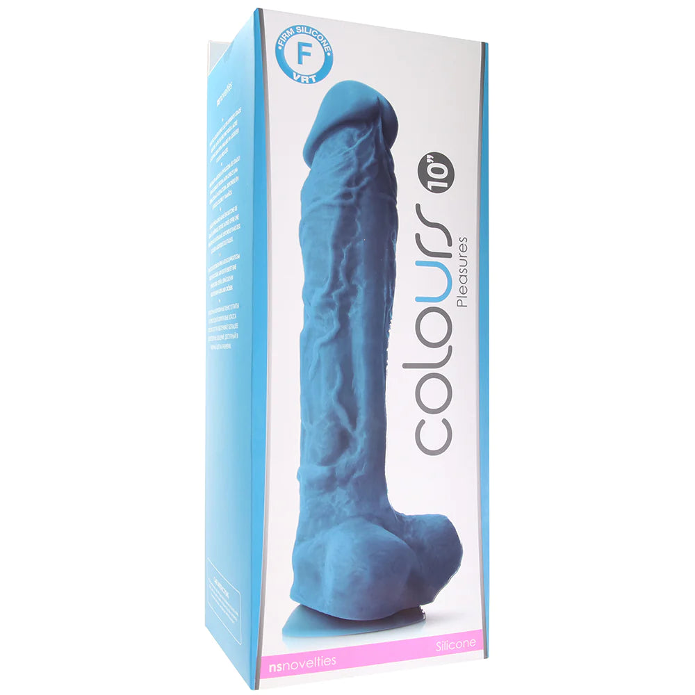 Colours Pleasures 10 Inch Silicone Dildo